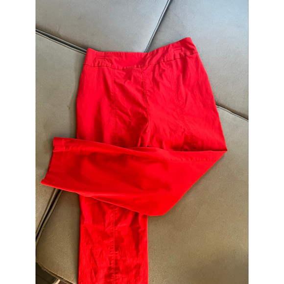 Women's Westbound Red Pants Size 12 - Picture 3 of 3